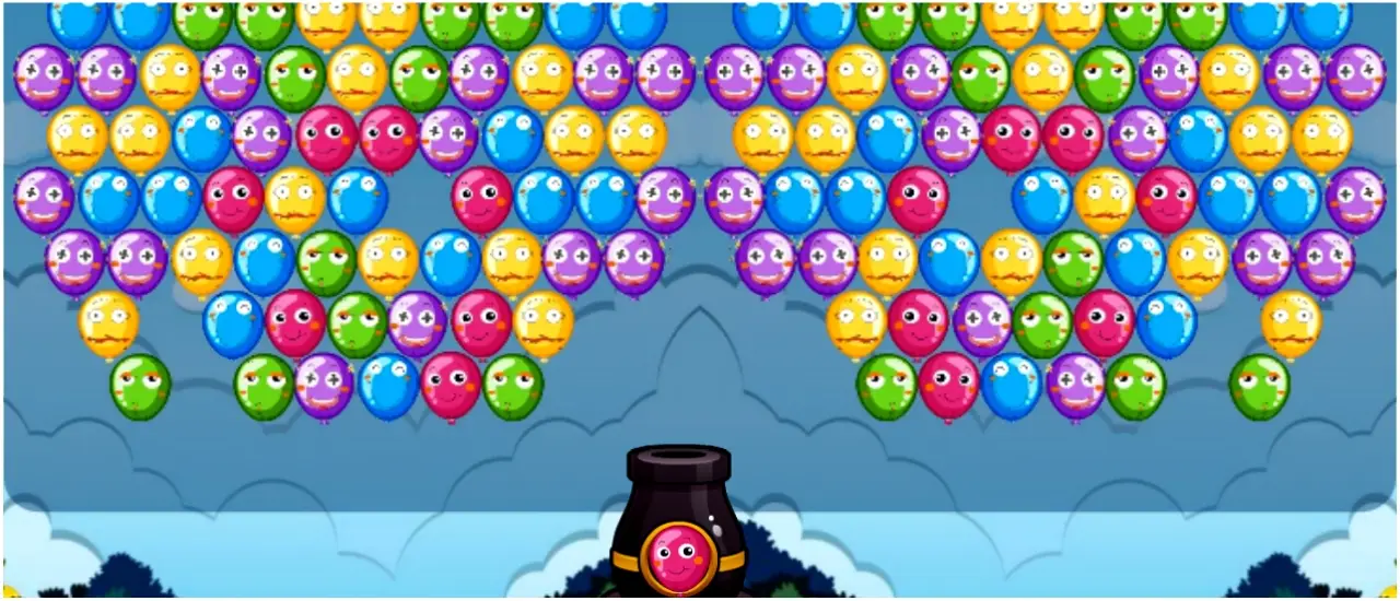 Bubble Shooter Balloons - Jeu de Tir de Bulles en Ligne Gratuit