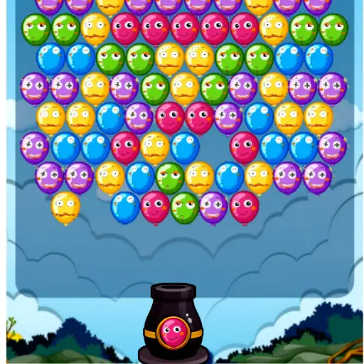 Bubble Shooter Balloons - Jeu de Tir de Bulles en Ligne Gratuit