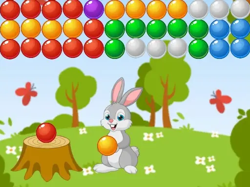 Bubble Shooter Bunny - Juego Gratis para Jugar en Línea