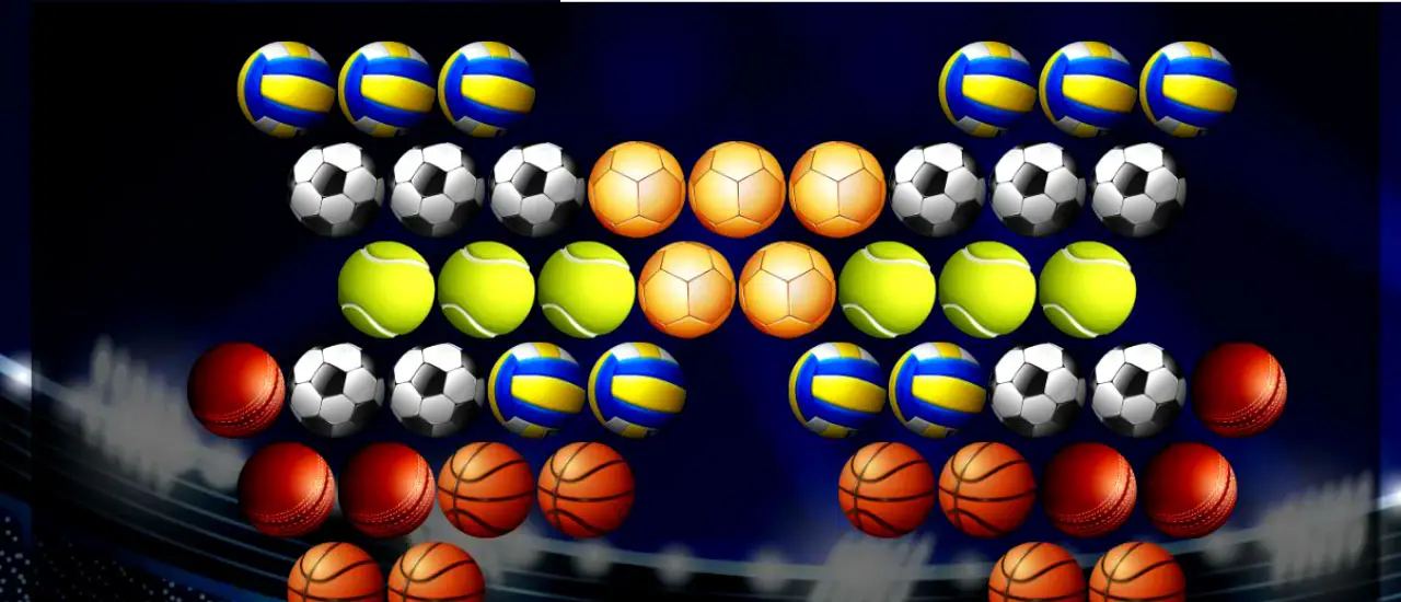 Bubble Shooter Golden Football - Jeu de Tir aux Bulles en Ligne Gratuit