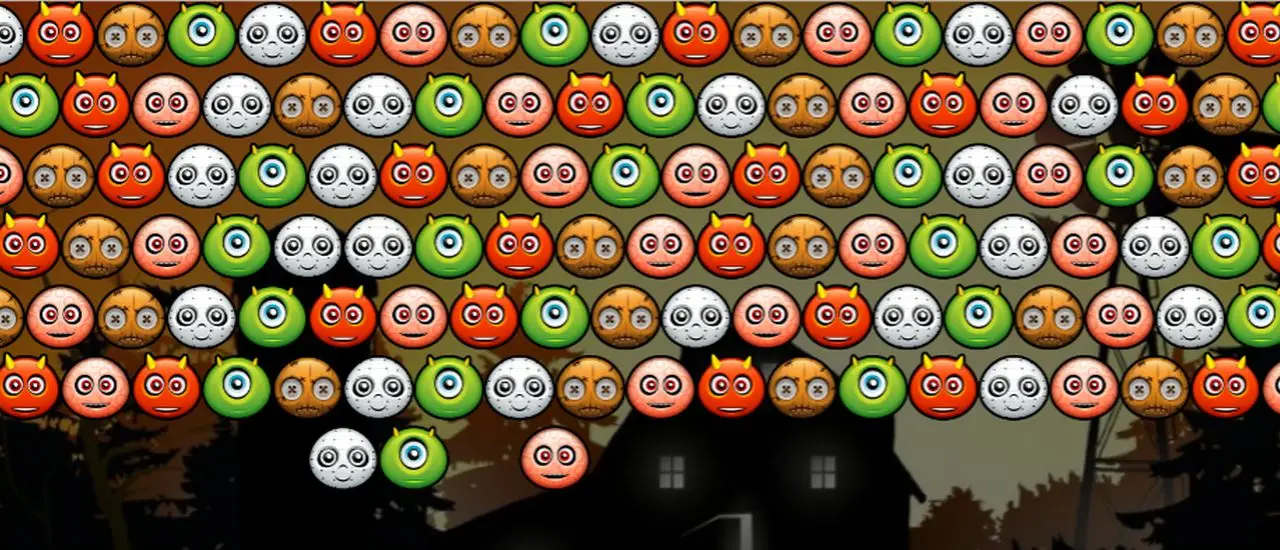Bubble Shooter Halloween Special - لعبة تصويب فقاعة مجانية أونلاين