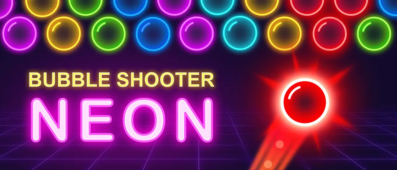 Bubble Shooter Neon - Jeu de bulles en ligne gratuit