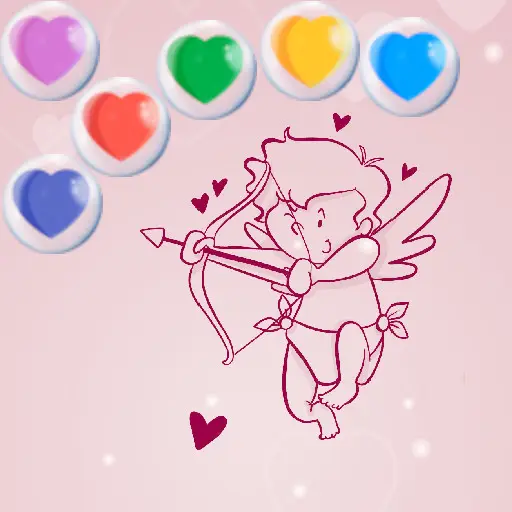 Bubble Shooter Valentine kostenlos online spielen - Bubble Game
