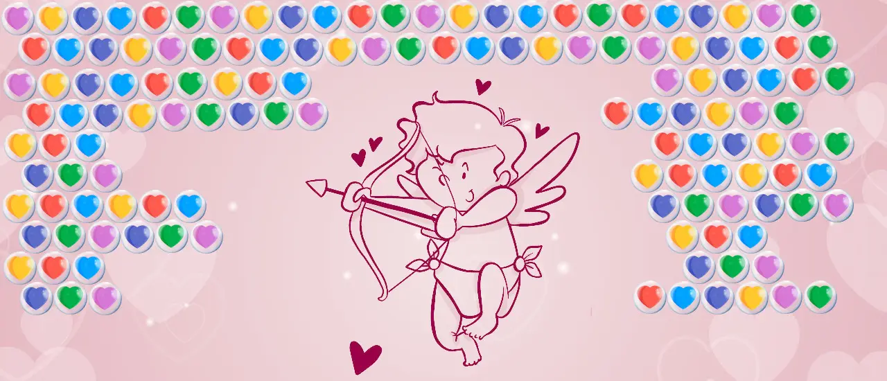 Bubble Shooter Valentine kostenlos online spielen - Bubble Game