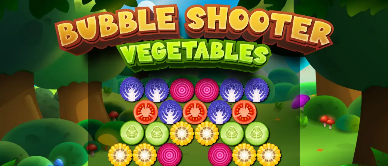 Bubble Shooter Vegetables - Juego Gratis para Matar el Tiempo