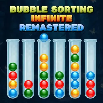 Bubble Sorting Infinite Remastered – Kostenloses Puzzlespiel zum Spielen online