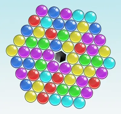 バブルスピン - 無料で遊べるバブルシューティングゲーム