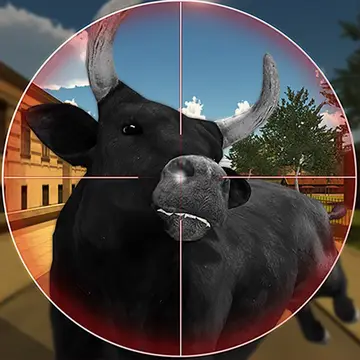 Bull Shooting - Kostenloses Büffel Schießspiel online spielen