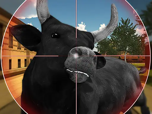 Bull Shooting - Kostenloses Büffel Schießspiel online spielen