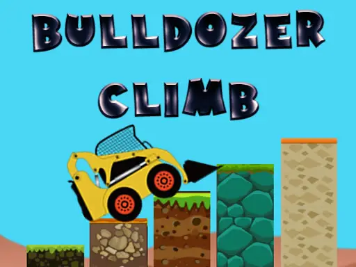 Bulldozer Climb Oyna - Zıplama ve Zaman Toplama Oyunu