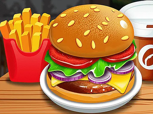 Burger Shop - Fun Cooking Game for Kids to Play and Serve