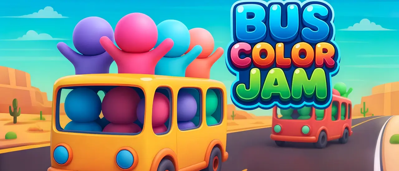 Bus Color Jam - Free Online Puzzle and Casual Game