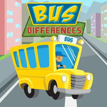 Bus Differences - Jogo de Encontrar Diferenças Online Grátis