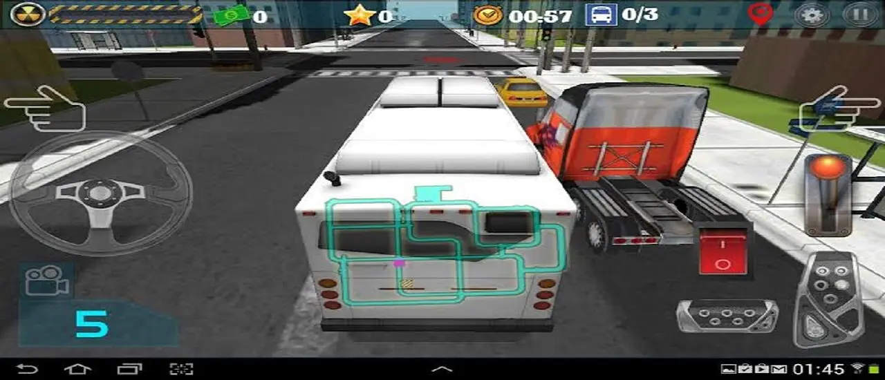Bus Driver 3D: لعبة قيادة الحافلات المجانية والمحاكاة