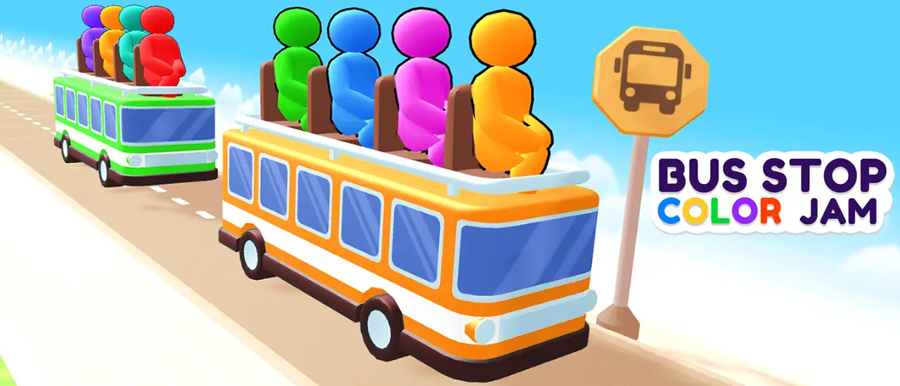 Bus Stop Color Jam - Fun Puzzle & Casual Game to Play Online
