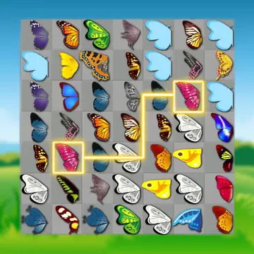 Butterfly Kyodai - Play Free Connect-2 Mahjong Game Online