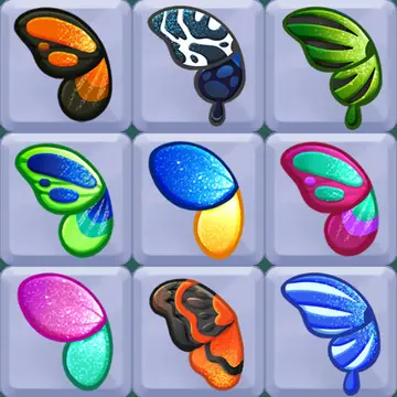 لعب لعبة Butterfly Kyodai Rainbow - لعبة مطابقة الفراشات الملونة مجاناً