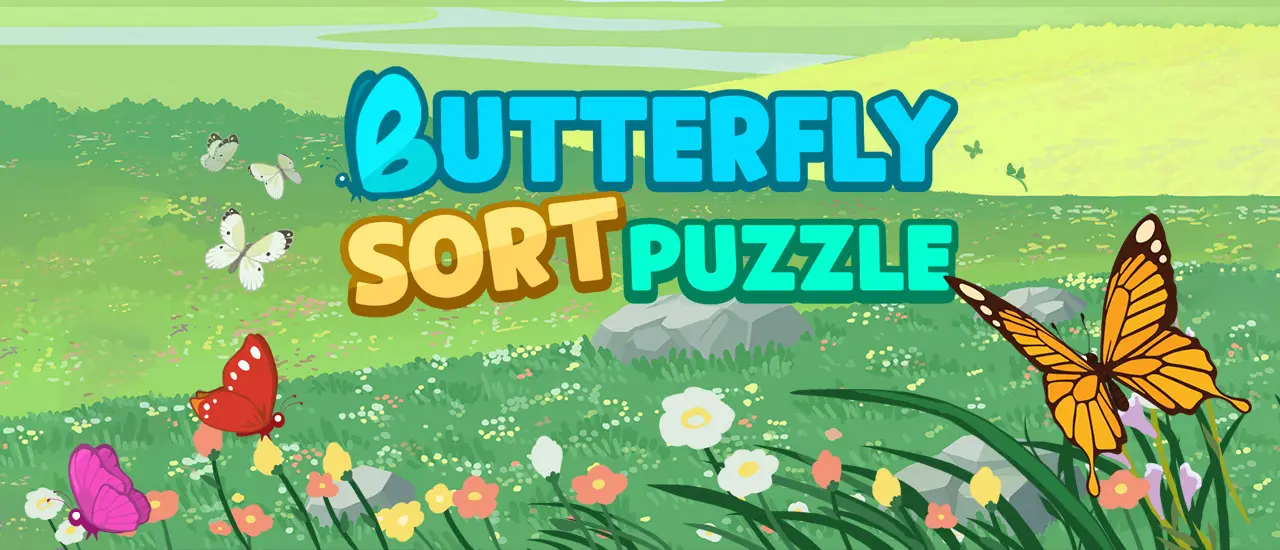 Butterfly Sort Puzzle - Jeu de Puzzle et Casual à Jouer en Ligne