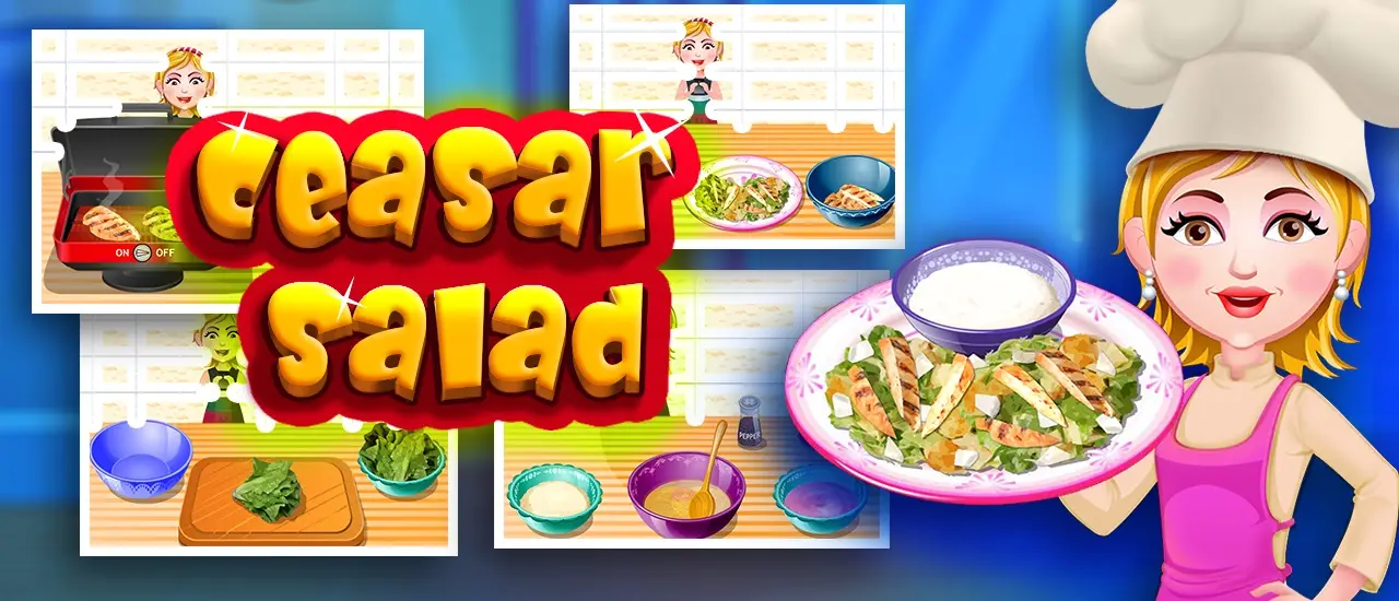 Play Caesar Salad Cooking Game - Make Your Favorite Salad