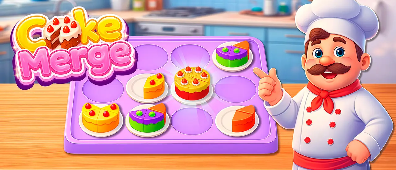 Cake Merge لعبة دمج الكعك المجانية للعب أونلاين