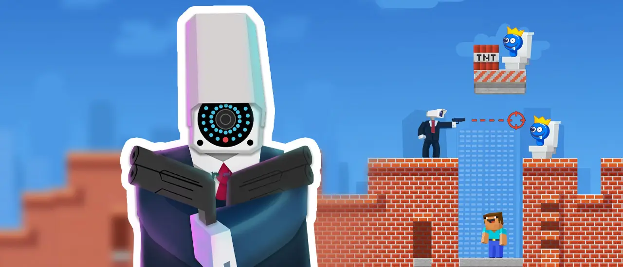 Cameraman vs Toilets Puzzle - Play Free Online Game