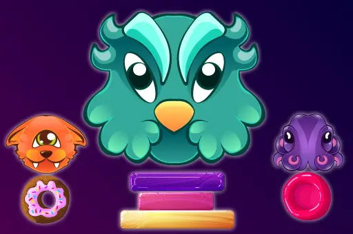 Candy And Monsters kostenlos spielen – Hypercasual Spiel für Spaß und Entspannung