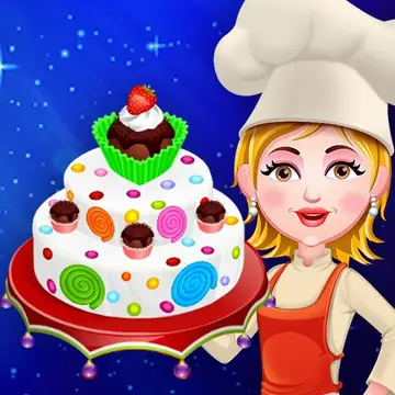 Candy Cake Spiel – Kostenloses Back- und Kochspiel für Kinder
