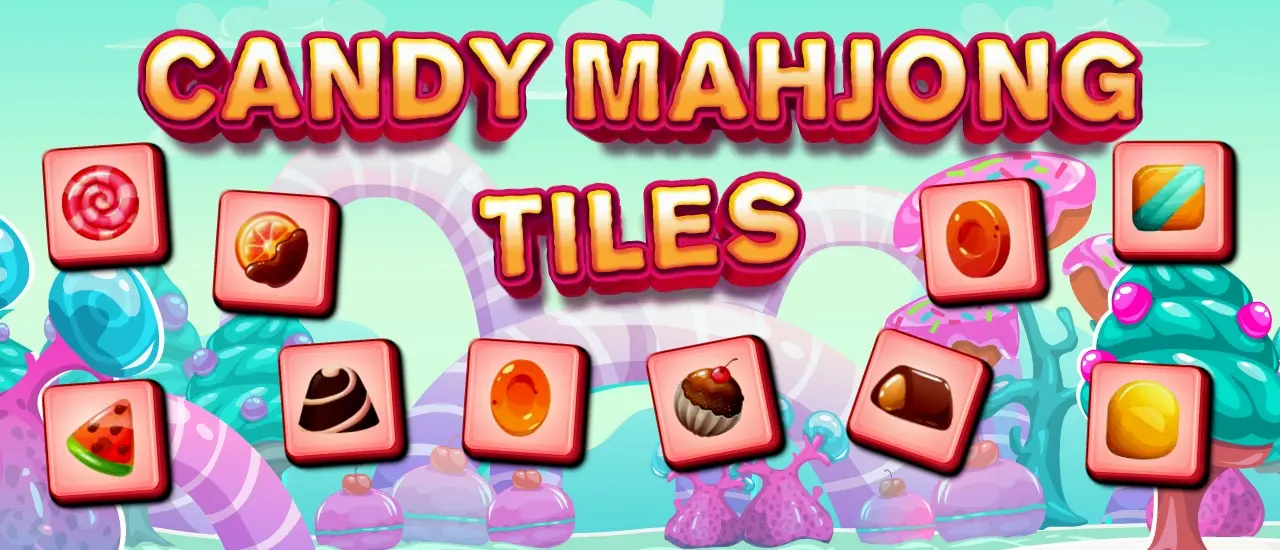 Candy Mahjong Taşları - Ücretsiz Eşleştirme Oyunu