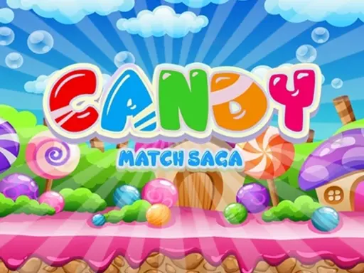 Candy Match Saga - Jeu de Match 3 en Ligne Gratuit