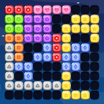 Candy Puzzle Block - Kostenloses Puzzlespiel online spielen