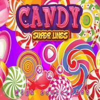 لعب لعبة Candy Super Lines المجانية - لعبة ألغاز ممتعة عبر الإنترنت