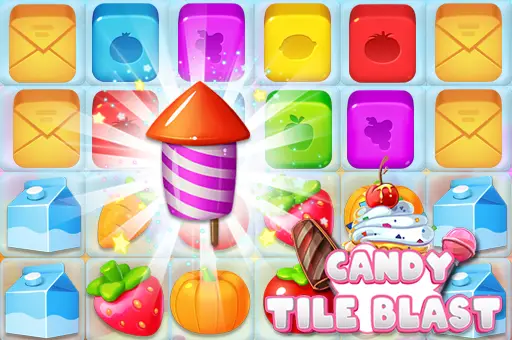Candy Tile Blast - Juego de emparejar y jugar gratis