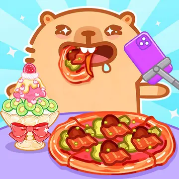 Capybara Mukbang ASMR 無料で遊べるカジュアル料理ゲーム
