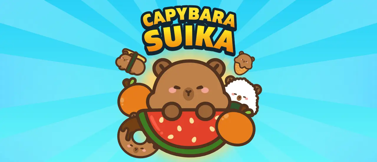 Capybara Suika Ücretsiz Oyna - Eğlenceli ve Rahatlama Dolu Birleştirme Bulmaca Oyunu