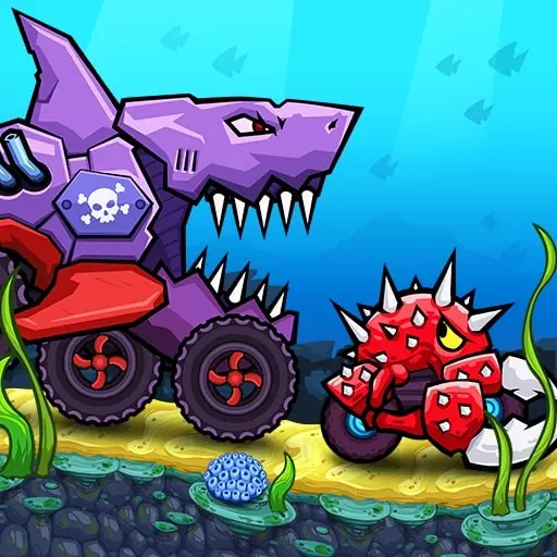 Car Eats Car: Aventura Submarina - Juego de Carreras y Acción