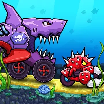 Car Eats Car: Su Altında Macera - Ücretsiz Oyna