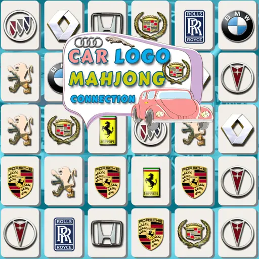 لعبة تركيب صور شعارات السيارات - لعبة Mahjong مجانية على الإنترنت