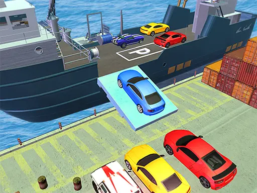 Car Transporter Ship Simulator – Kostenloses Fährschiff Spiel zum Spielen