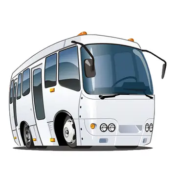 Cartoon Bus Slide - Juego de rompecabezas en línea gratis