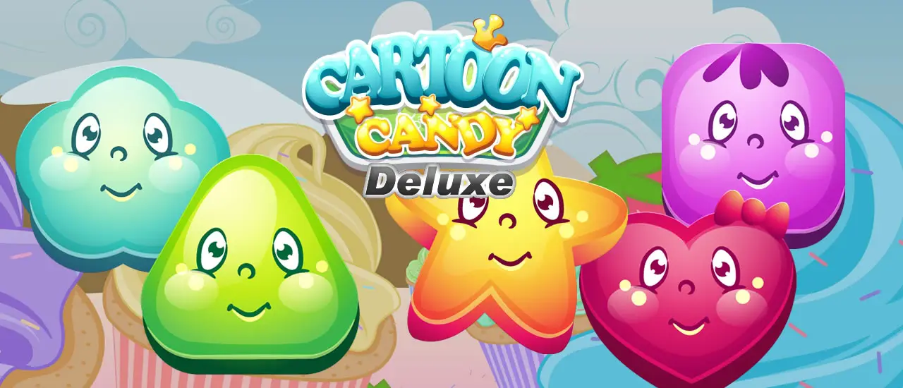 Cartoon Candy Deluxe - Free Match-3 Puzzle Game to Play Online