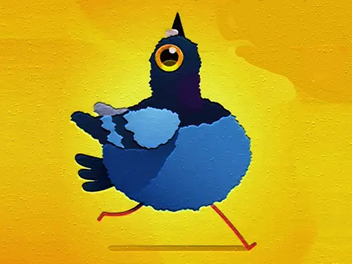 Cartoon Pigeon Jigsaw - Juego de rompecabezas en línea gratis