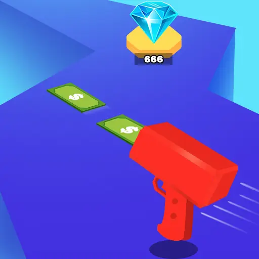 Cash Gun Rush لعبة أكشن مسلية للعب مجاناً عبر الإنترنت