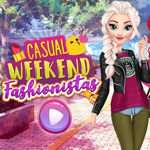 Casual Weekend Fashionistas Oyna - Ücretsiz Giydirme ve Moda Oyunu