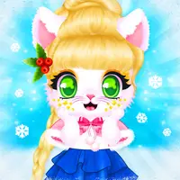 Cat and Rabbit Holiday - Juego de vestir gratis y en línea