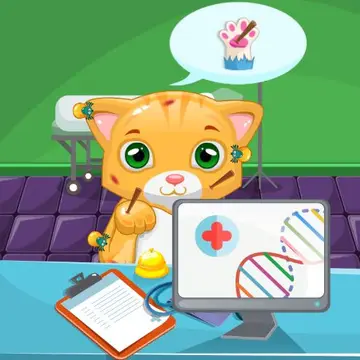 Cat Doctor Sim - Jogo de Veterinária e Cuidados com Gatos