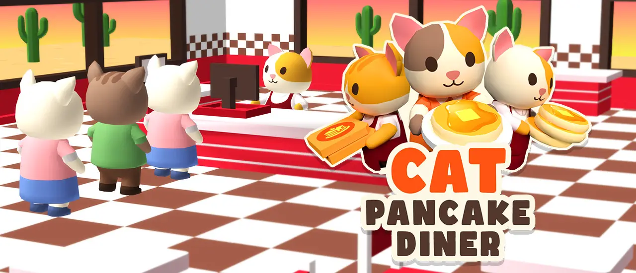 Cat Pancake Diner - 猫と遊べるパンケーキレストランシミュレーションゲーム
