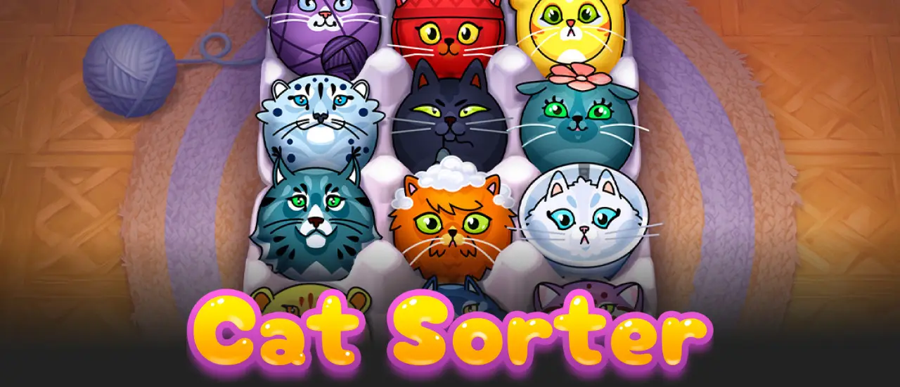 Cat Sorter Puzzle 無料で遊べるパズルゲーム