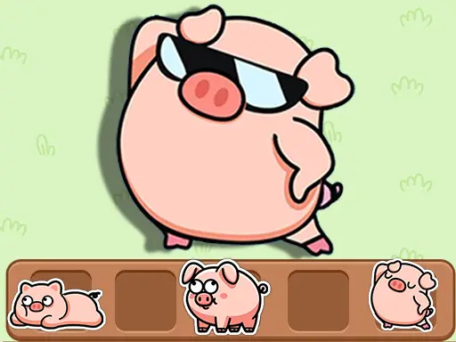 Catch The Pig - Jogo Casual de Eliminação Online Grátis