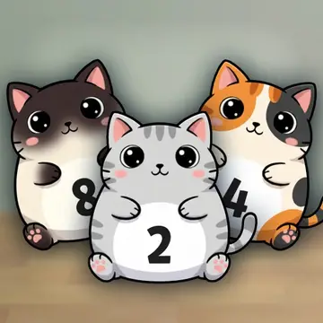 Caterfall 2048 kostenlos spielen – Puzzle Spiel online