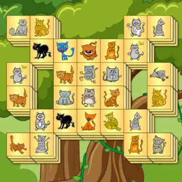 Cats Mahjong - Jogue Online Grátis com Gatos Fofos